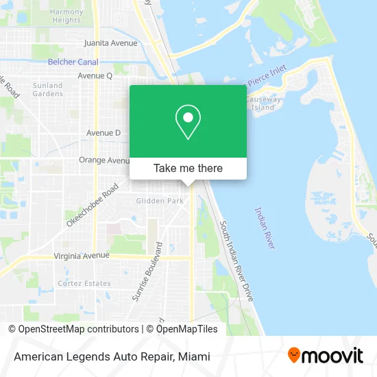 American Legends Auto Repair map