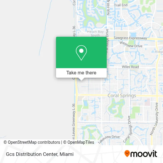 Gcs Distribution Center map