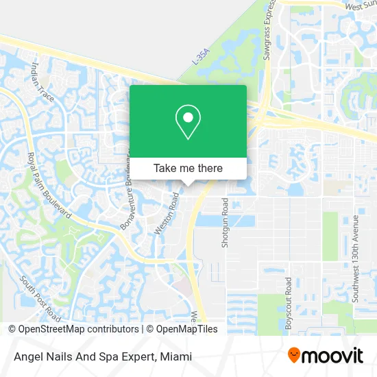 Angel Nails And Spa Expert map