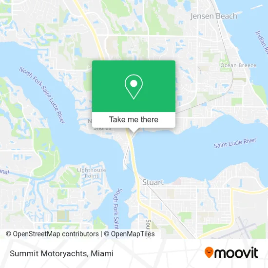 Summit Motoryachts map