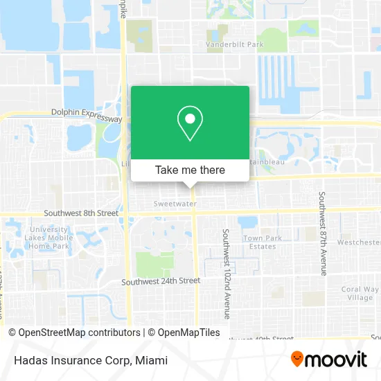 Hadas Insurance Corp map