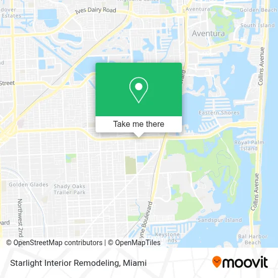 Starlight Interior Remodeling map