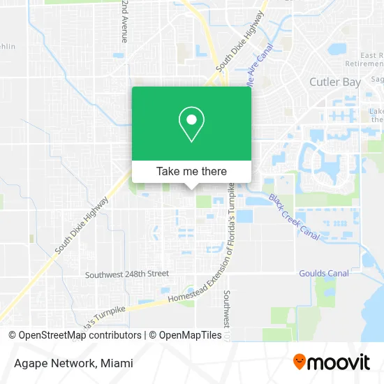Agape Network map