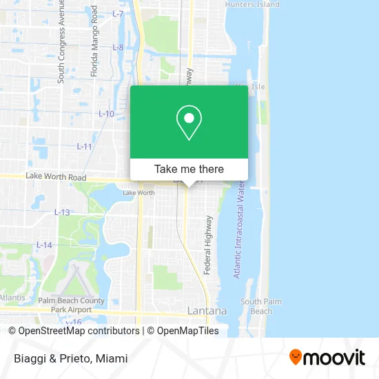 Biaggi & Prieto map
