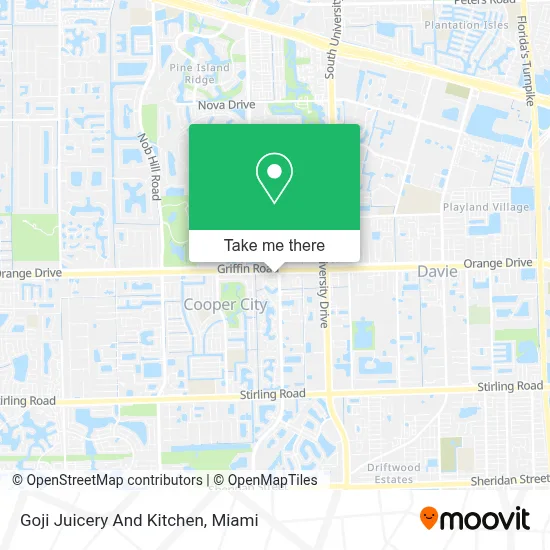 Goji Juicery And Kitchen map