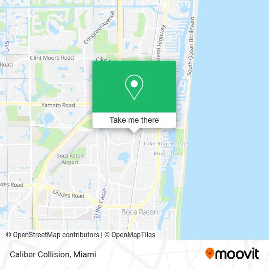 Caliber Collision map