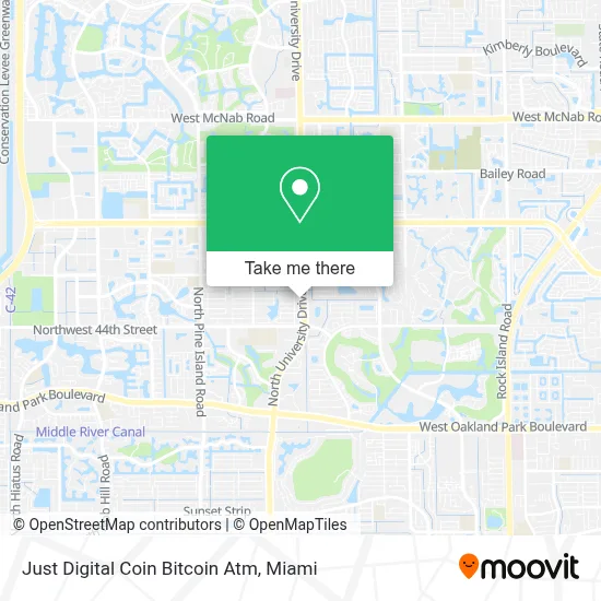 Just Digital Coin Bitcoin Atm map