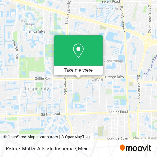 Patrick Motta: Allstate Insurance map