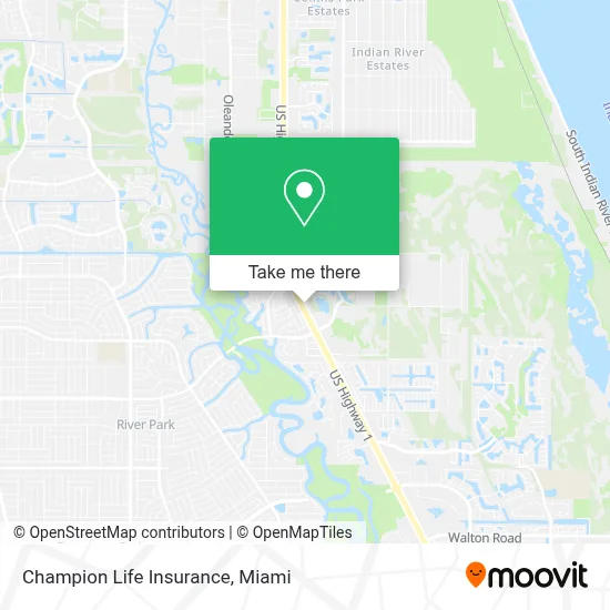 Champion Life Insurance map