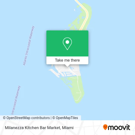 Milanezza Kitchen Bar Market map