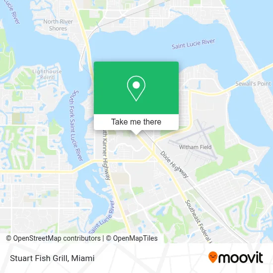 Stuart Fish Grill map
