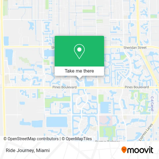 Ride Journey map