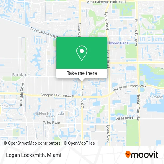 Logan Locksmith map