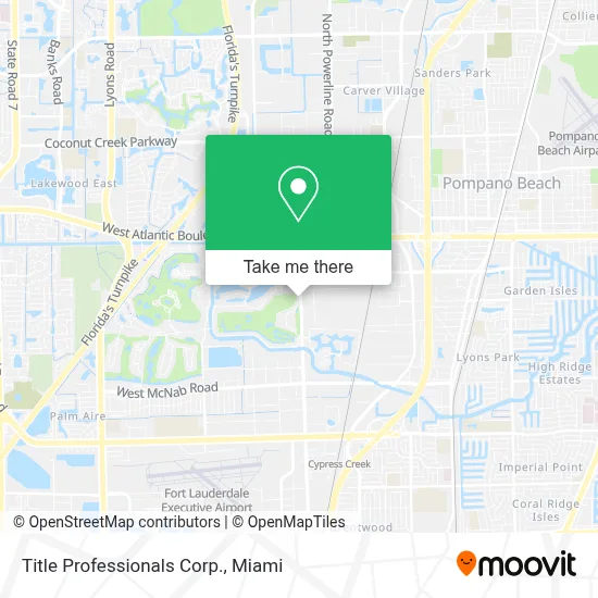 Title Professionals Corp. map