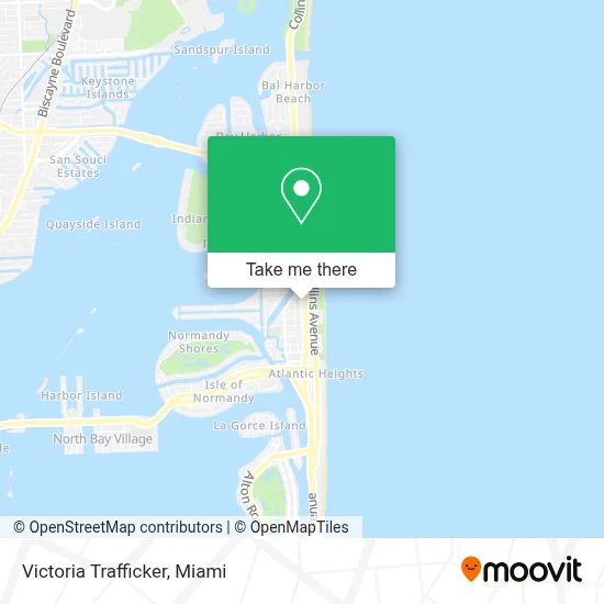 Victoria Trafficker map