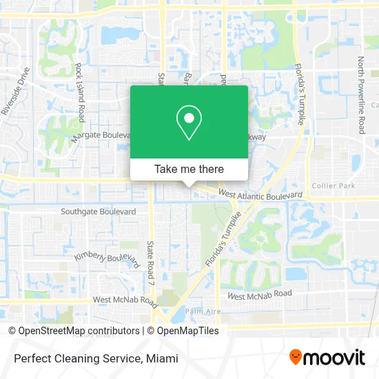 Perfect Cleaning Service map