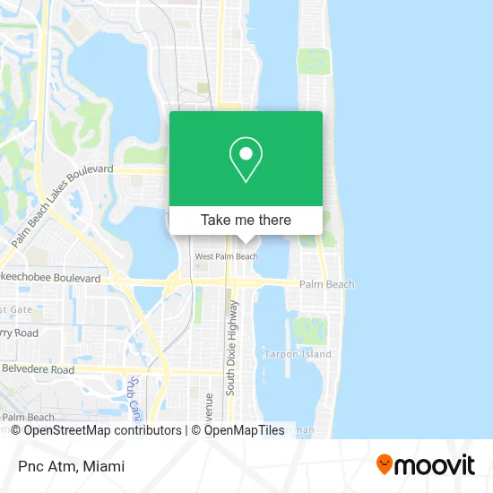 Pnc Atm map