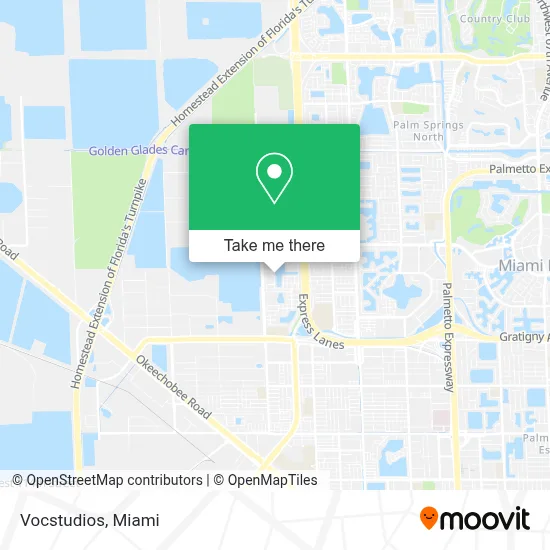 Vocstudios map