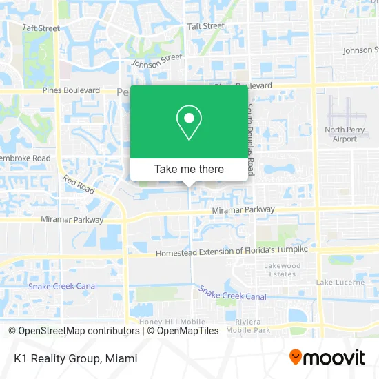 K1 Reality Group map
