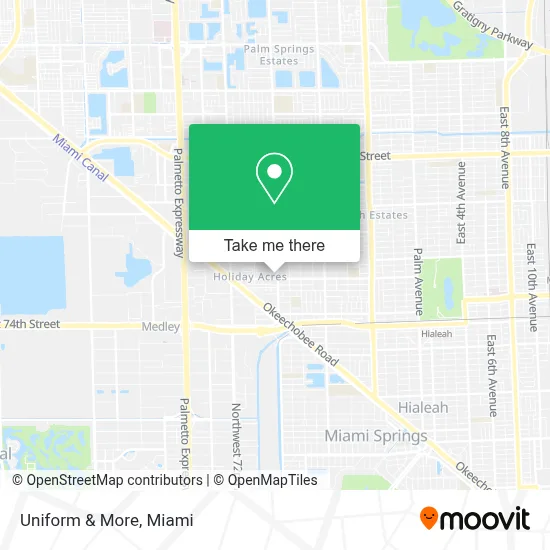 Uniform & More map