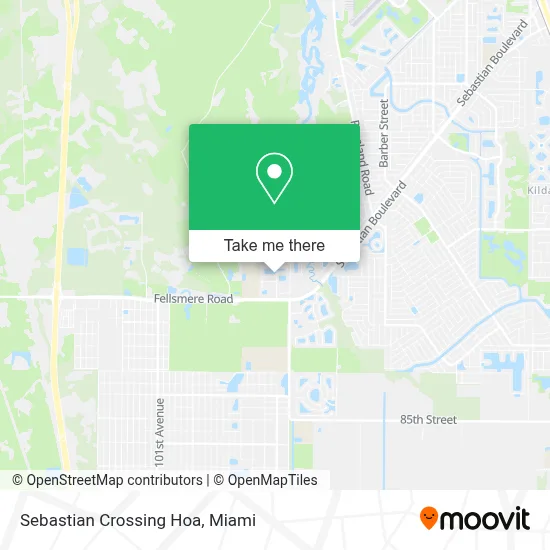 Sebastian Crossing Hoa map