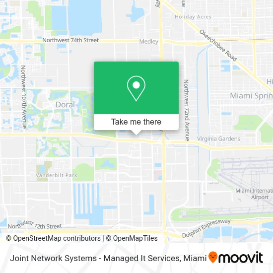Joint Network Systems - Managed It Services map