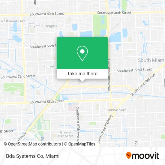 Bda Systems Co map