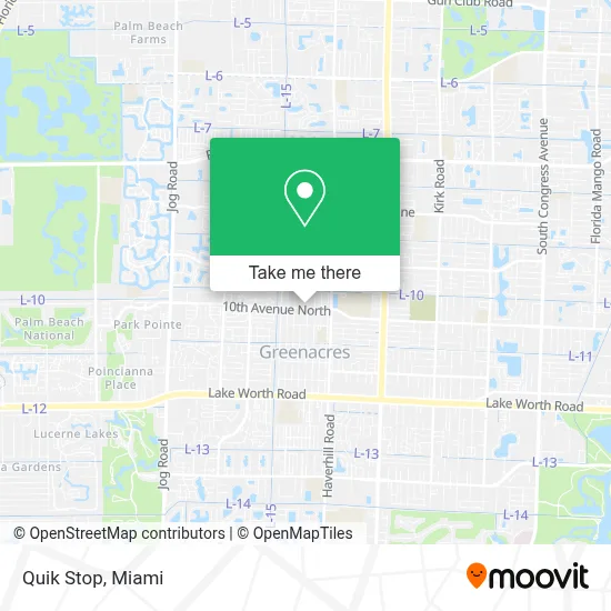 Quik Stop map