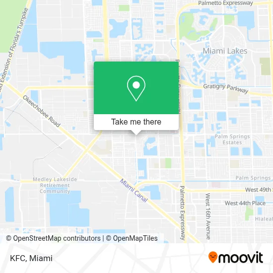 Kfc map