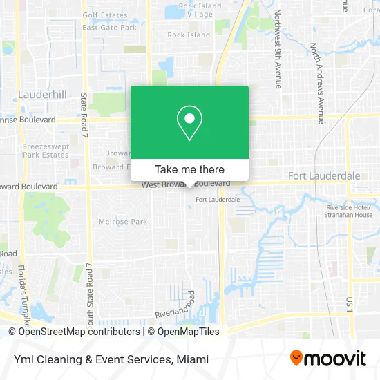 Yml Cleaning & Event Services map