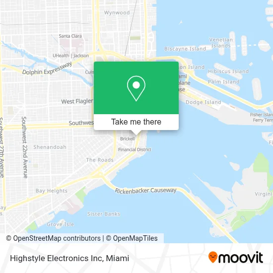 Highstyle Electronics Inc map