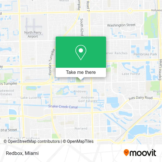 Redbox map