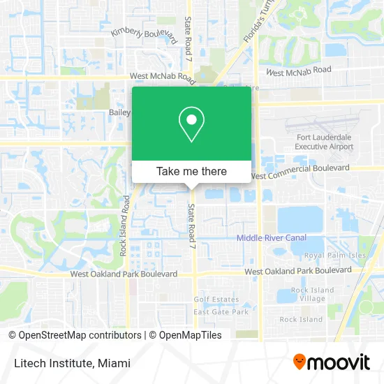 Litech Institute map