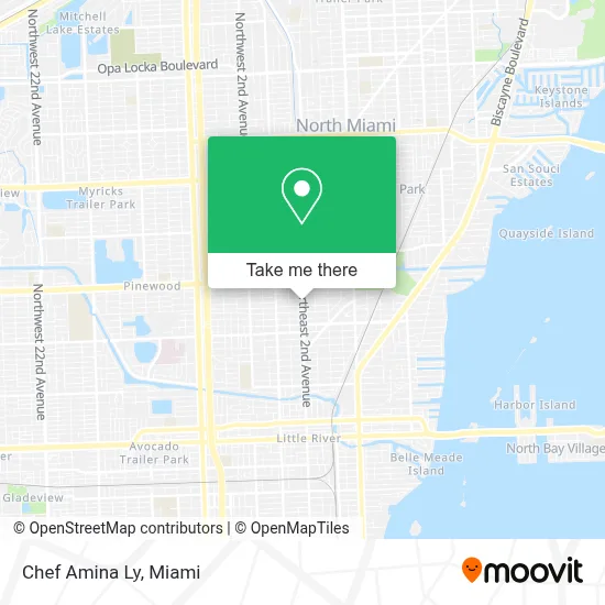 Chef Amina Ly map