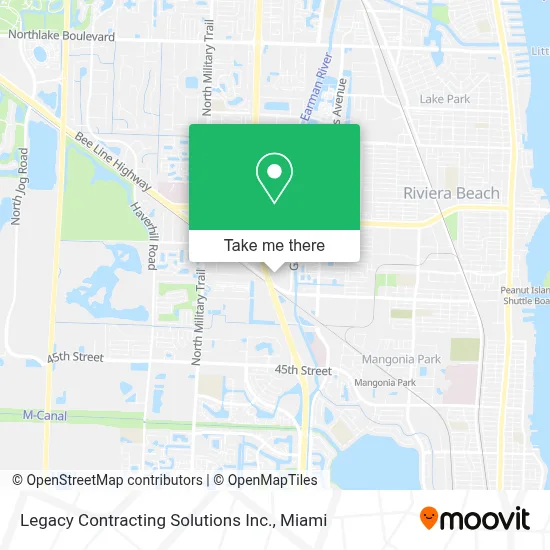 Legacy Contracting Solutions Inc. map