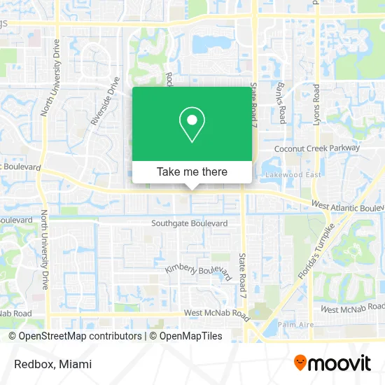 Redbox map