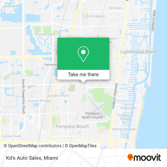 Kd's Auto Sales map