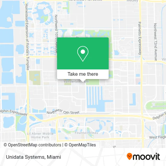 Unidata Systems map