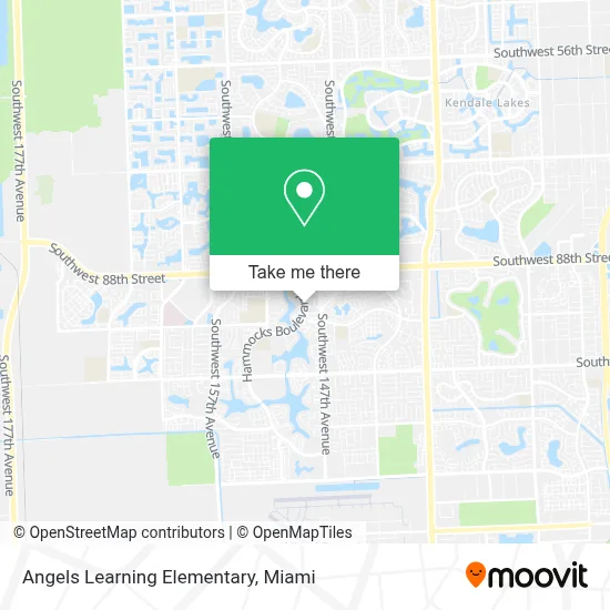 Angels Learning Elementary map