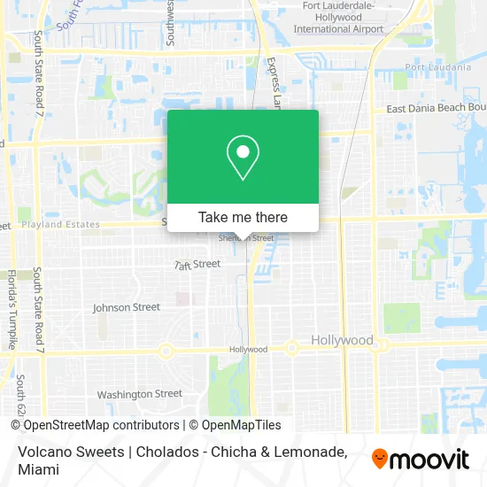 Volcano Sweets | Cholados - Chicha & Lemonade map