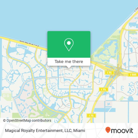 Mapa de Magical Royalty Entertainment, LLC