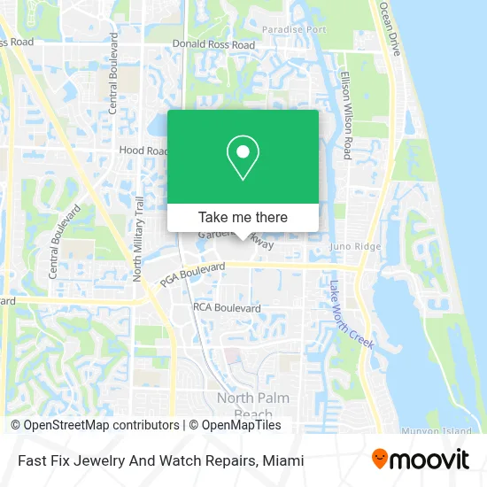 Fast Fix Jewelry And Watch Repairs map