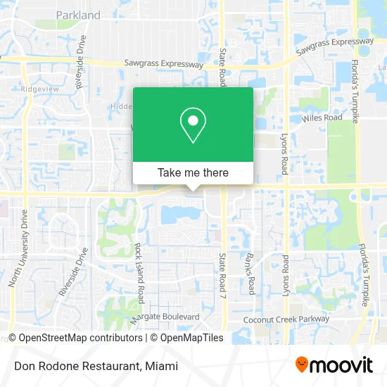Don Rodone Restaurant map