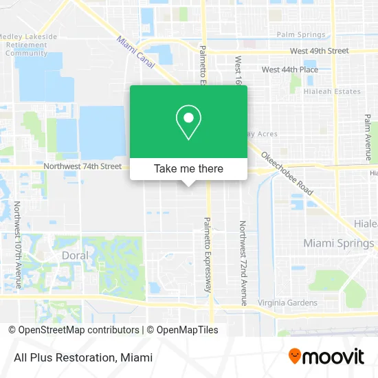 All Plus Restoration map