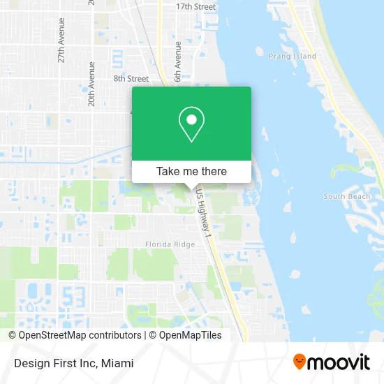 Design First Inc map