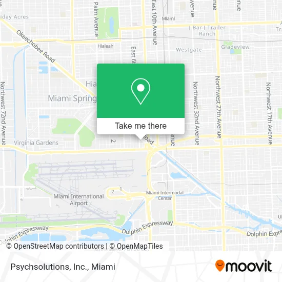 Psychsolutions, Inc. map