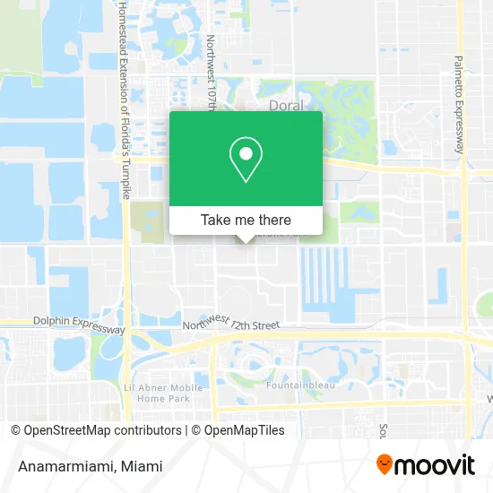 Anamarmiami map