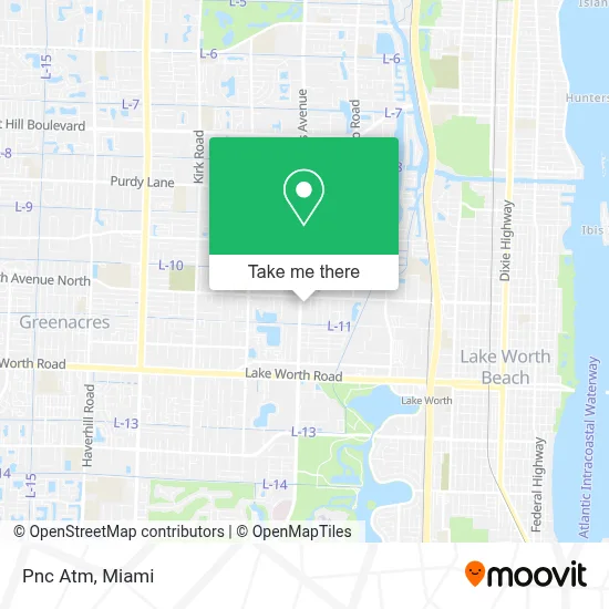 Pnc Atm map