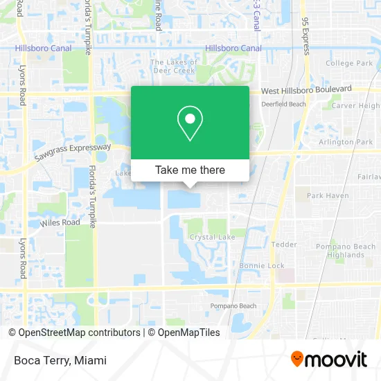 Boca Terry map