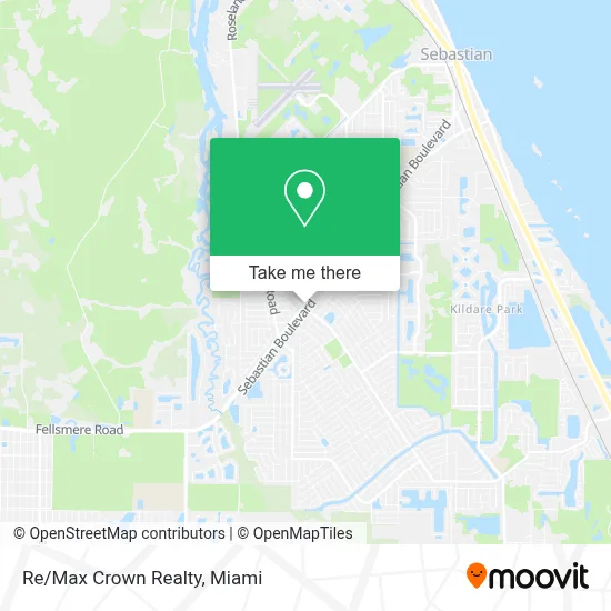 Re/Max Crown Realty map